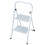 AAMEN Steel Folding 2 Steps Ladder Step Stool with Handgrip Anti-slip 1