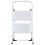 AAMEN Steel Folding 2 Steps Ladder Step Stool with Handgrip Anti-slip 3