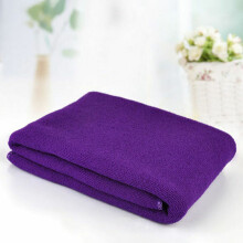 (Purple) 70x140cm Microfiber Fiber Bath Beach Absorbent Drying Washcloth Shower Towel