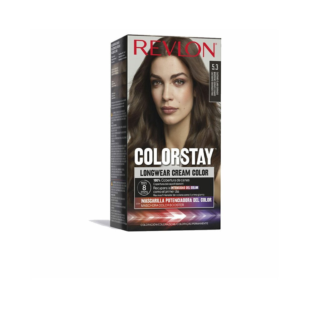 Revlon Permanent Dye Colorstay Nâº 5.3 Light Brown (S05113176)