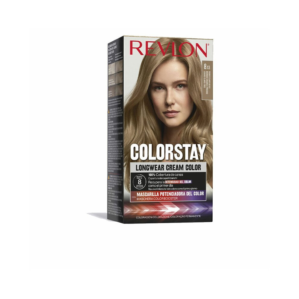 Revlon Light Permanent Dye Colorstay Blonde Nâº 8.13 (S05113184)