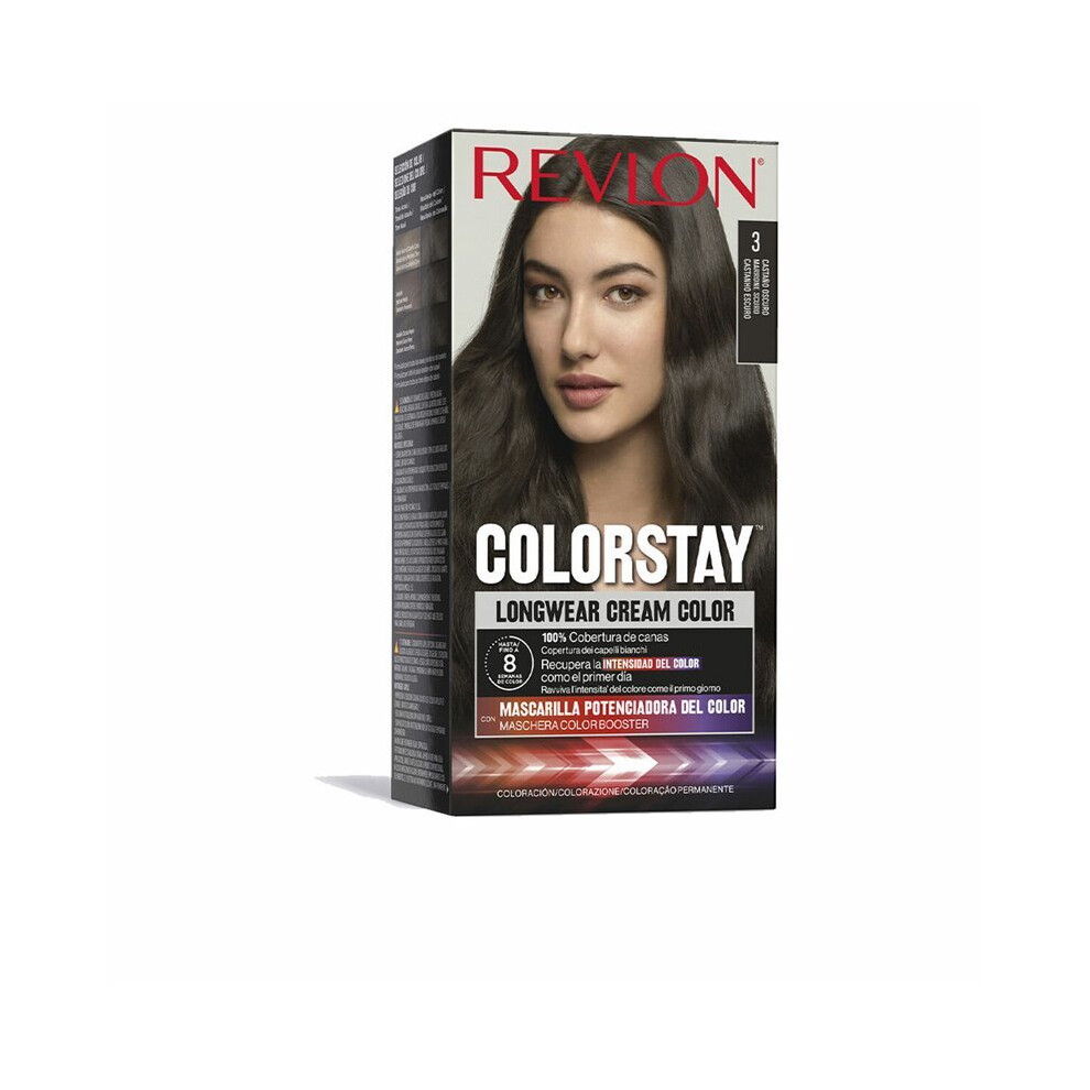 Revlon Permanent Dye Colorstay Dark Brown Nâº 3 (S05113171)