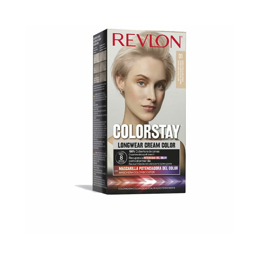 Revlon Permanent Dye Colorstay Nâº 001 Ash (S05113169)