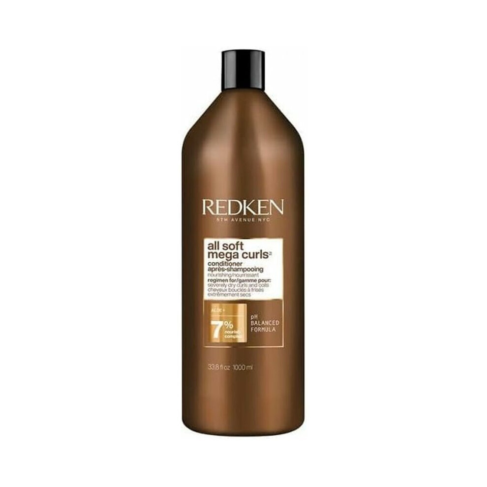 Nourishing Conditioner Redken All Soft Mega Curls 1 L (S05111994)