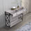 Living And Home Narrow Wooden Console Table with Drawer 3