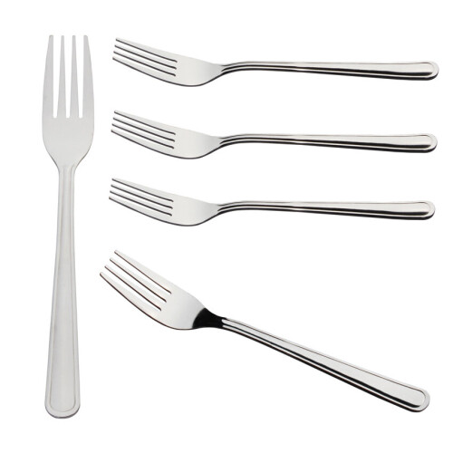 (Fork set-4pcs) Cutlery Set Stainless Steel Knife,Fork,Tea Spoon