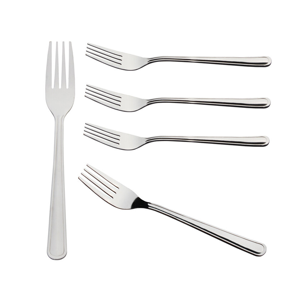 Homedirect (Fork Set-4Pcs) Cutlery Set Stainless Steel Knife,Fork,Tea Spoon
