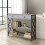 Living And Home Narrow Wooden Console Table with Drawer 2