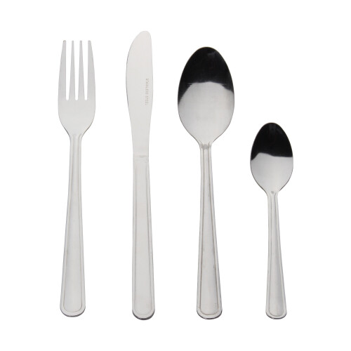 (Full 72pc set) Cutlery Set Stainless Steel Knife,Fork,Tea Spoon