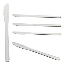 (Knife set-6pcs) Cutlery Set Stainless Steel Knife,Fork,Tea Spoon