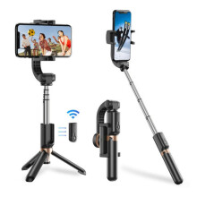 NEW-OPENED BOX APEXEL Live Video Mobile Phone Gimbal Stabilizer Selfie Stick