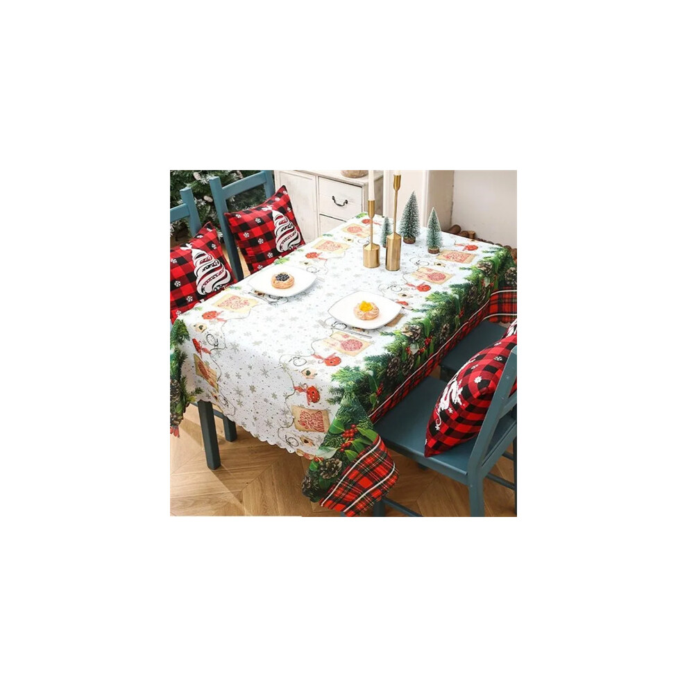 (B) Christmas Table Runner Tablecloth Dinning Table Cover Flag Xmas Decoration-image-OPC-PC8MN8D-NEW