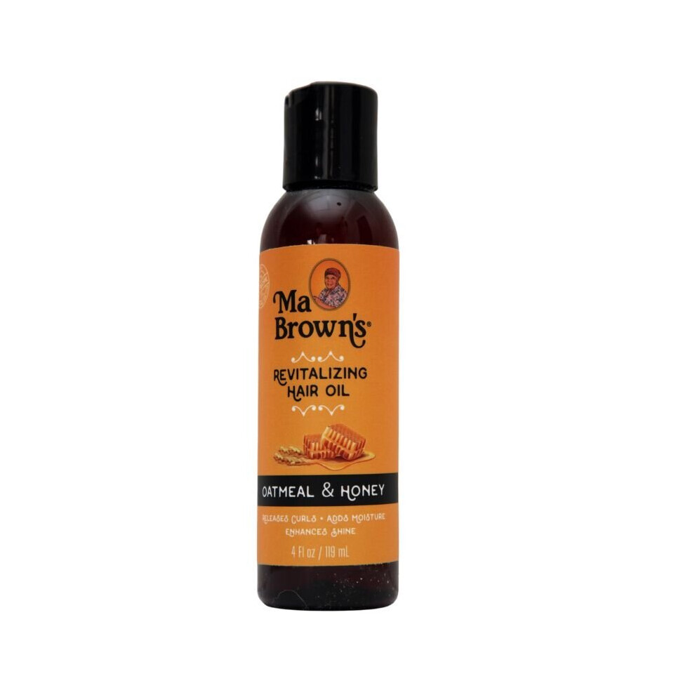Ma Brown's Brown Ma Revitalizing Hair Oil 4 Fl.oz / 119 Ml