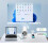Smart Projector Android 11.0 MINI Portable 5G WIFI HDMI Home Cinema 720P 9
