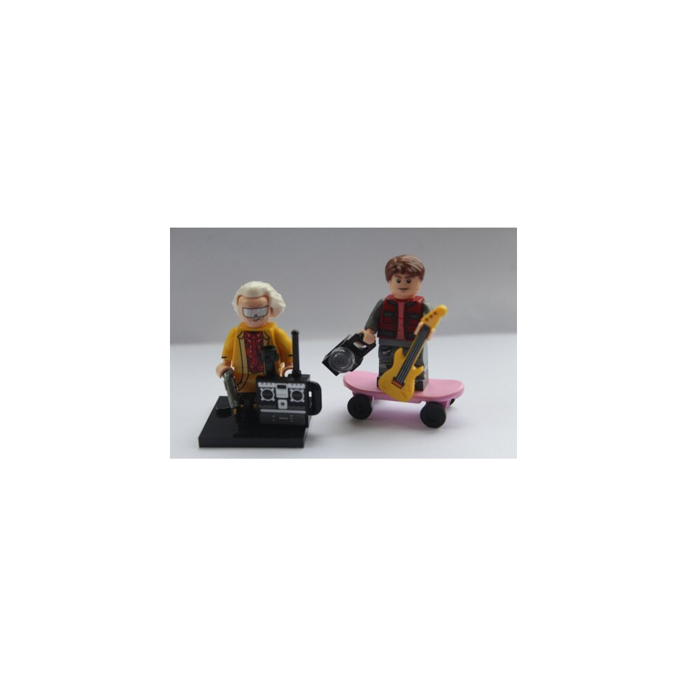 Back To The Future Marty Doc Fit Lego Mini Figure Construction Hero