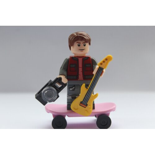 Back To The Future Marty Doc Fit Lego Mini Figure Construction Hero 2