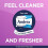 Andrex Andrex 45 Pack Gentle Clean Toilet Rolls Soft Dermatologically Tested 4