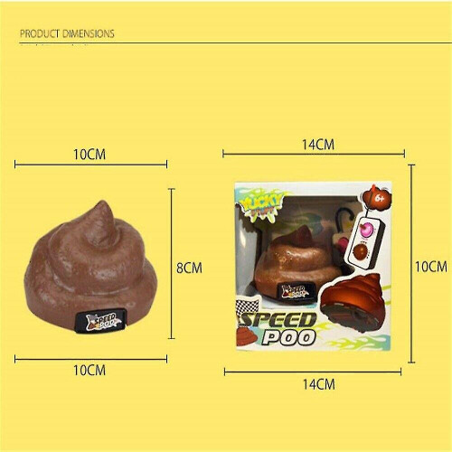 RC Speed Poo Toy,Remote Control Speed Poo Tricky Toy 1