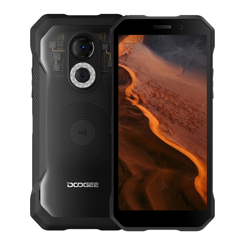 (Transparent) DOOGEE S61 Pro 8+128GB Rugged Mobile Phone 5180mAh