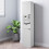 High Gloss Bathroom Tallboy Free Standing Cabinet Tall Storage 4