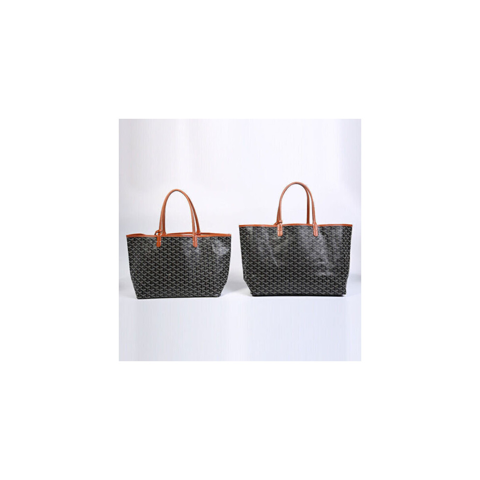 (black 2, medium) UK Goyard Dog Tooth Bag Large Capacity Tote Mother Bag Handbag Gifts Women NEW