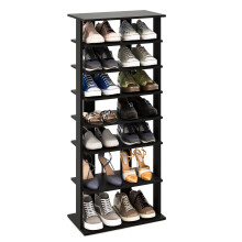 7 Tiers Tall Shoe Rack Space Saving Shoe Stand Shelf for 14 Pairs