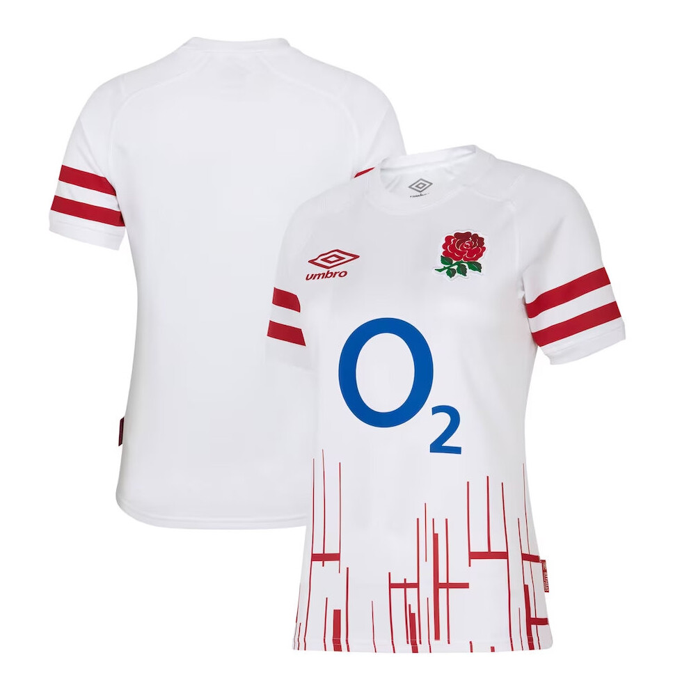 (4XL) 2022/23 England Rugby Shirt Home Pro Jersey White