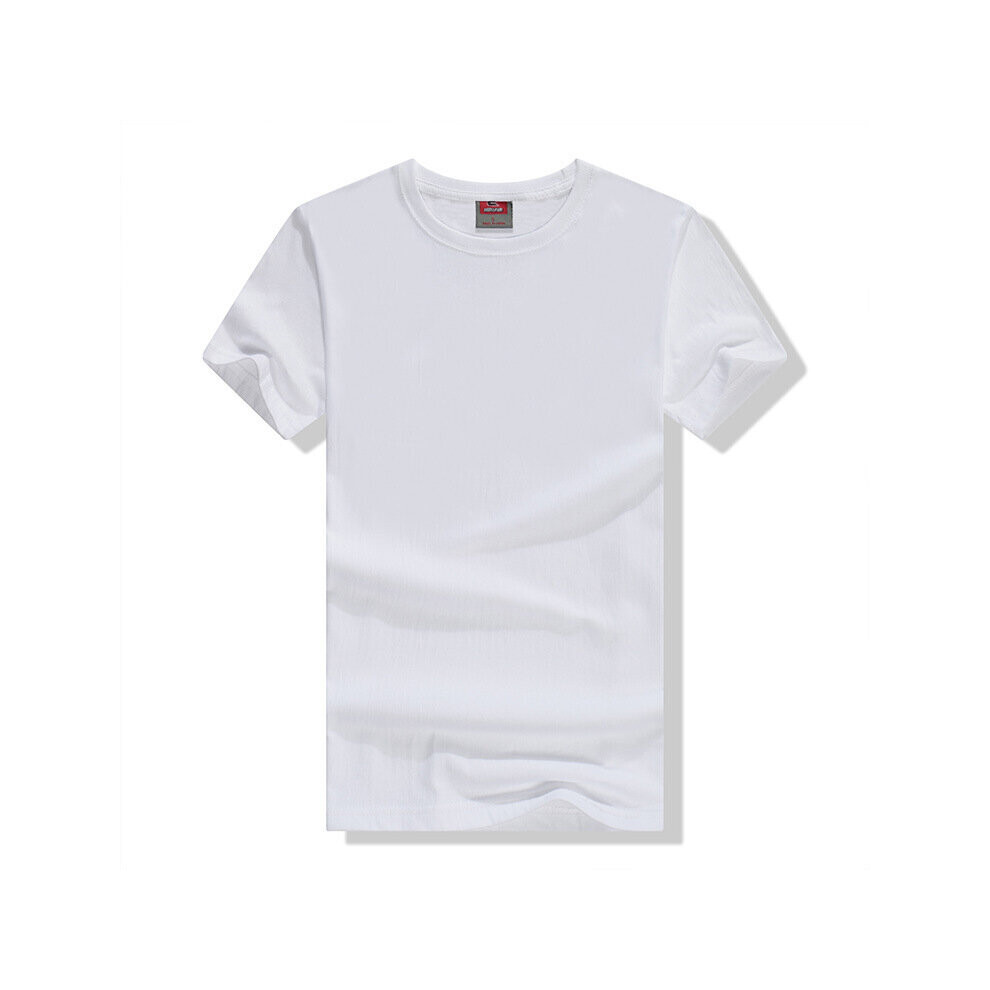 (XL) Comfortable and breathable white sportswear top