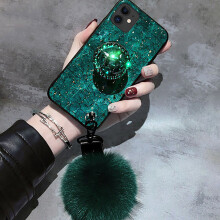 (iPhone11, 2) Crystal Holder Phone Case for iPhone 11 12 13Pro