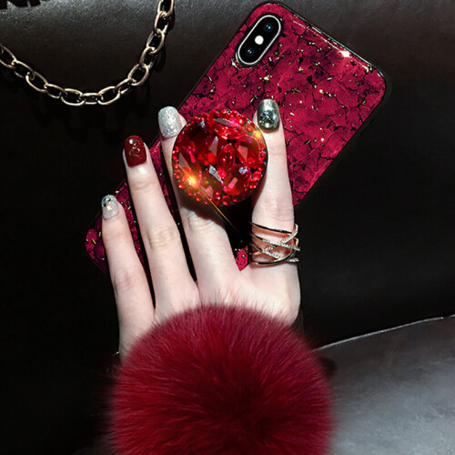 (iPhone11, 4) Crystal Holder Phone Case for iPhone 11 12 13Pro 1