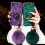(iPhone11, 4) Crystal Holder Phone Case for iPhone 11 12 13Pro 3