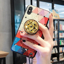 (iPhone11, 8) Crystal Holder Phone Case for iPhone 11 12 13Pro