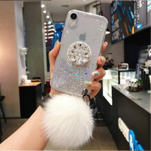 (iPhone11, 10) Crystal Holder Phone Case for iPhone 11 12 13Pro