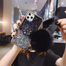 (iPhone11, 13) Crystal Holder Phone Case for iPhone 11 12 13Pro