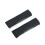 2pcs VW Black Seat Belt Cover Shoulder pad Microfiber Soft Leather 2