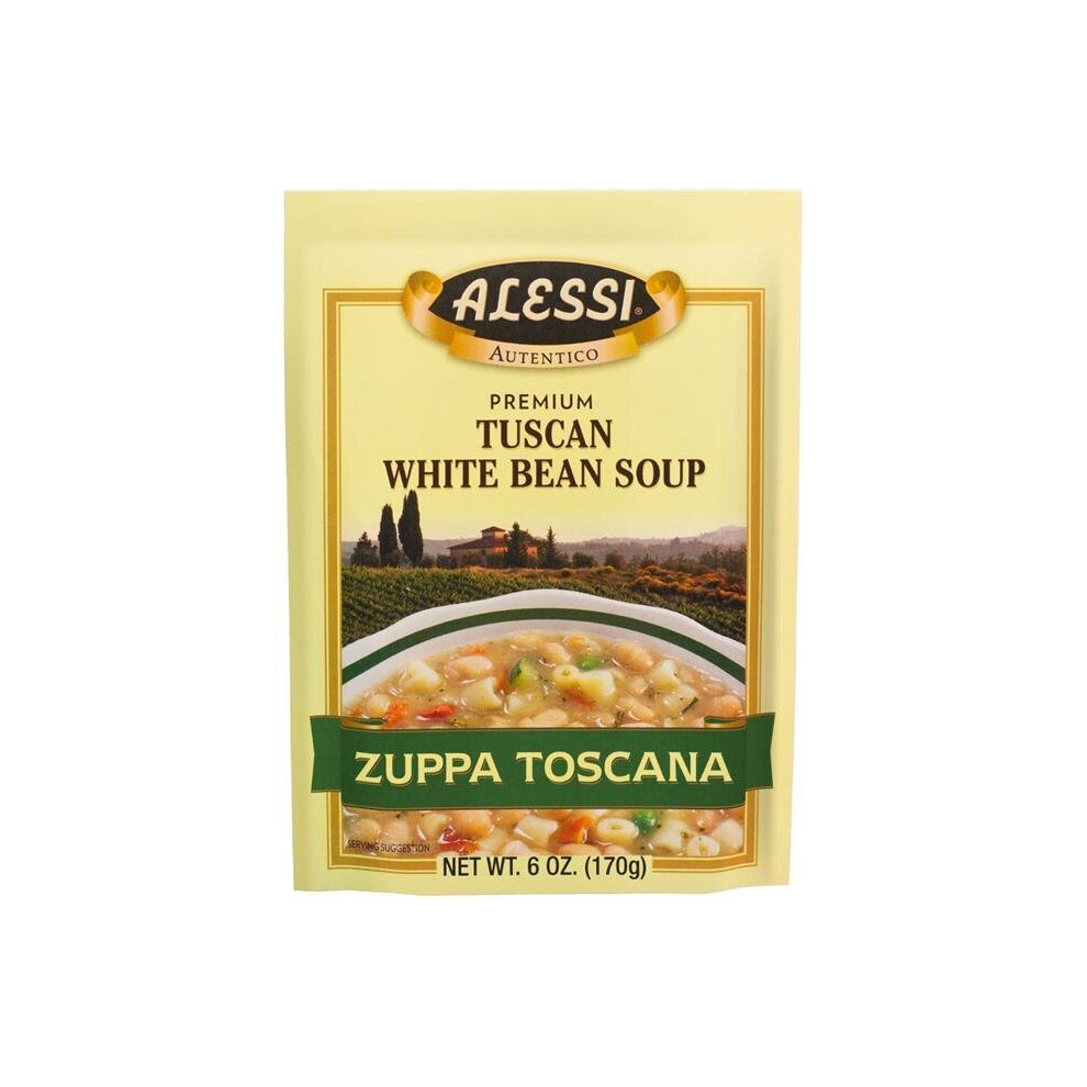 Alessi KHRM00356954 6 oz Tuscan Farro Bean Mix Soup