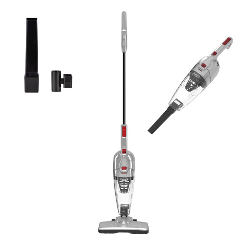 Ewbank, Grey/Red EWVC3107 Active Corded Stick Cleaner 2-in-1 Lightweight Upright and Handheld Vacuum