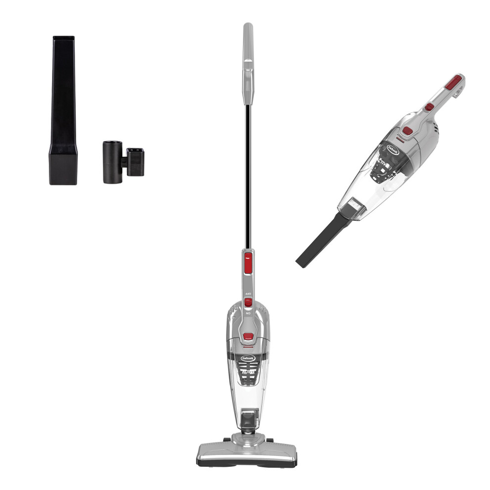 Ewbank, Grey/Red EWVC3107 Active Corded Stick Cleaner 2-in-1 Lightweight Upright and Handheld Vacuum