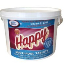 Happy Hot Tubs Large 200g Multifunctional Chlorine Tablets 2kg