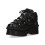 New Rock (44) NEW WALL106-S13 Unisex Metallic Black Leather Boot 5