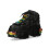 New Rock (37) NEW WALL106-S23 Unisex Metallic Black Leather Boot 5