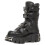 New Rock (43) NEW M-422-S1 Unisex Metallic Black Leather Boots 4