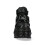 New Rock (42) NEW WALL285-S2 Unisex Metallic Black Leather Boots 4