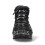 New Rock (40) NEW WALL106-S10 Unisex Metallic Black Leather Boot 4