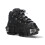 New Rock (45) NEW WALL106-S10 Unisex Metallic Black Leather Boot 1