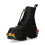 New Rock (36) NEW WALL83CCT-S8 Unisex Metallic Black Boots 5