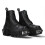 New Rock (41) New WALL083C-S4 Unisex Metallic Black Leather Boot 2