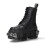 New Rock (41) New WALL083C-S4 Unisex Metallic Black Leather Boot 5
