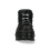 New Rock (41) New WALL106-S12 Unisex Metallic Black Leather Boot 4