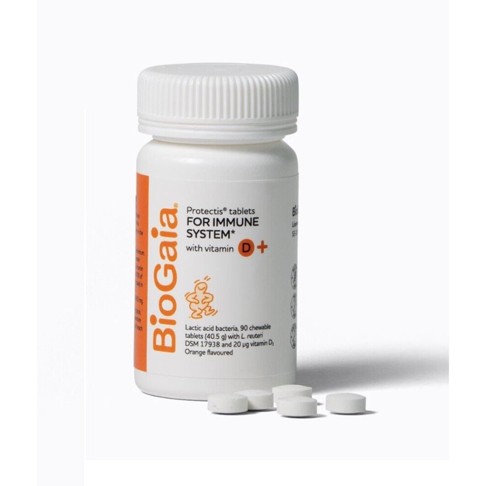 Biogaia Protectis Orange Vitamin D3 20 Mcg 90 Chewable Tablets Lloyds Pharmacy - Image 8